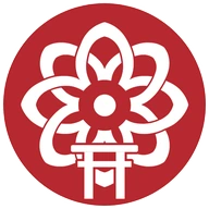 零磁場神殿の社紋（和多志紋）。鳥居のある、ゼロ磁場神殿のアイコン